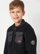 Подростковая теплая толстовка для мальчика Levi`s 9EN627-G52 140 см Черная (3666643193515) - изображение 4