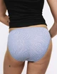 Набор хлопковые трусики Marks&Spencer модель High legs 14(42) 5 шт dark blue 0195 - изображение 3