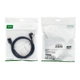 Кабель UGREEN HDMI 4K Cable Male to Male 90 Degree Black 1m - зображення 2