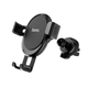 Автотримач для телефона HOCO CA56 Plus Armor metal gravity car holder Black Silver (6931474760296) - изображение 1