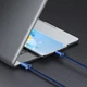 Кабель Baseus Crystal Shine Series Fast Charging Data Cable USB to Type-C 100W 2m Blue (CAJY000503) - изображение 9