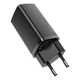 Мережевий зарядний пристрій Baseus GaN2 Lite Quick Charger C+U 65W EU Black (CCGAN2L-B01) - изображение 4