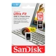Флеш-накопичувач SanDisk USB 3.1 Ultra Fit 128Gb (130Mb/s) Black (SDCZ430-128G-G46) - зображення 2