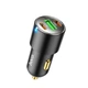 Автомобільний зарядний пристрій HOCO NZ6 PD45W 3-port(2C1A) car charger Black (6931474765185) - изображение 1