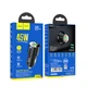Автомобільний зарядний пристрій HOCO NZ6 PD45W 3-port(2C1A) car charger Black (6931474765185) - изображение 2