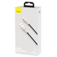Кабель Baseus Cafule Series Metal Data Cable USB to Type-C 66W 1m Black - зображення 2
