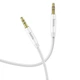 Аудiокабель HOCO UPA19 AUX audio cable (L=1M) Silver (6931474759870) - изображение 1