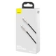 Кабель Baseus Cafule Series Metal Data Cable Type-C to Type-C 100W 2m Black (CATJK-D01) - изображение 2