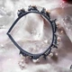 Обруч для волос с зажимами Анна Ясеницька "Festive", золотистый - изображение 2