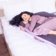 Подушка для беременных и отдыха U-образная MirSon № 8030 Delicate Satin "Lupine" EcoSilk 140x75x20 см (2200006178682) - изображение 7