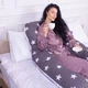 Подушка для беременных и отдыха U-образная MirSon № 8010 Naturale Line Print "Berto" EcoSilk 140x75x20 см (2200006178293) - изображение 10