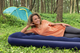 Materac dmuchany welurowy jednoosobowy z pompką Bestway QUEEN 185 x 76 x 28 cm (6941607348864) - obraz 7