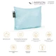 Подушка бамбукова MirSon Eco Light Blue №1613 BamBoo 50х70 см Середня (2200002647250) - зображення 2