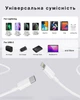 Кабель для быстрой зарядки айфон айпад Apple iPhone 8 X 11 12 13 14 Pro Max Plus Mini 66W 4A Type C to Lightning USB-C шнур тайпси лайтнинг для швидкого заряджання iOS устройств Apple 1.5 м Белый LEXEGO CZ-TC3 - изображение 8