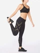 Спортивные леггинсы для фитнеса высокие женские 2XU Light Speed Mid-Rise CompTight WA6523b_BLK/GRF XS Черные (9336340649380) - изображение 4