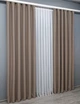 Комплект готових штор VR-Textil Блекаут Midnight № 1674ш Капучино 150х270 см 2 шт (33-0828) - зображення 4