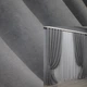 Комплект готовых штор VR-Textil Микровелюр Petek № 1485ш Серый 100х295 см 2 шт (31-910) - изображение 1