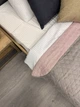 Покрывало двустороннее Decorator Microfiber ромб 215x241 см какао с розовым (85-191) - изображение 8