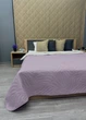 Покривало двостороннє Decorator Microfiber листя 140х215 см бузковий з бежевим (85-119) - зображення 8
