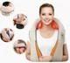 Универсальный роликовый массажер для спины шеи и плеч Massager of Neck Kneading с ИК-прогревом электрический - изображение 2