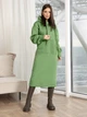 Плаття міді осіннє тепле жіноче ISSA PLUS 12974 3XL М'ятне (issa2007682133468) - зображення 1