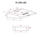 Вытяжка Perfelli PL 5002 W LED - изображение 9