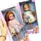 Кукла Little Milly 35 см блондинка с зайцем-брелоком игрушка для девочек от 3 лет подруга для игры - изображение 2