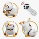 Робот-игрушка кот на радиоуправлении LE NENG TOYS с музыкальными световыми эффектами и сенсором 24x11x18 см Разноцветный на аккумуляторе - изображение 2