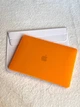 Чохол для MacBook Air 13.6" M2 ( Model - A2681 ) Матовий, Оранжевый - зображення 2