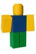 Фігурка Нуб Roblox / Roblox Noob Figurine – 3D друкований сувенір з PLA пластику - зображення 3