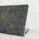 Чохол накладка на MacBook air 13 M1 ( 1932/2337 ) ШКІРЯНИЙ, Серый - изображение 3