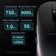 Ігрова мишка AJAZZ AJ179 APEX White 42000DPI PAW3950 Wireless Bluetooth + Док-станція з дисплеєм - изображение 2