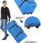 Сумка дорожная на колесах TravelZ Wheelbag 100 Liter Blue (603093) - изображение 5