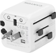Listwa przeciwprzepięciowa Canyon OnTour One Travel Adapter EU/UK/US/AUS White (CNS-TA1005W) - obraz 4