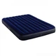 Матрас двухместный надувной с 2 подушками и ручным насосом Intex Classic Downy Airbed 64765 152х203х25 см Blue - изображение 5