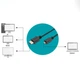 Кабель 4K HDMI 2M Type D to Type A DB-330109-020-S DIGITUS by ASSMANN - изображение 2