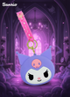 Кошелек Куроми брелок сумка Sanrio Kuromi детский силиконовый - изображение 2