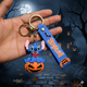 Брелок Стич на тыкве Лило и Стич Lilo Stitch Halloween Хэллоуин фигурка игрушка для ключей, рюкзака, сумки 5,7 см - изображение 1