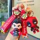 Брелок Дэдпул Deadpool Марвел Marvel супергерой фигурка игрушка для ключей, рюкзака, сумки 5 см - изображение 4