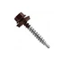 Саморезы кровельные 4,8x35 мм RAL 8017 (коричневый) 250 шт. Klimas Wkret-Met, шурупы для крыши из металлочерепицы, профнастила - изображение 2