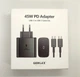 Зарядний пристрій Gerlax A12 45W PD + кабель на 5A Type-C to Type-C - изображение 6