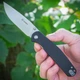 Нож складной Ganzo G6804-BK, сталь 8Cr14Mov, G10 Черная - изображение 1