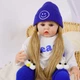 Силиконовая Коллекционная Кукла Реборн Reborn Девочка Фиби (Виниловая Кукла) Высота 60 см - изображение 3