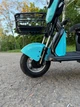 Электроскутер трехколесный EVOBIKE Luna TRIO PRO 60V 20Ah 1200W (2026) с улучшенным аккумулятором и комфортным сиденьем | Бирюзовый - изображение 9