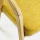 Кресло Otis натуральный / Vintage Velvet 08 Mustard 27002000 - изображение 8