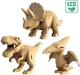 Картонный конструктор Cartonic 3D Puzzle Dinos Trio 312 элементов (CARTTRIODINO) - изображение 2