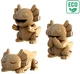 Картонний конструктор Cartonic 3D Puzzle Axolotls Trio 262 елементи (CARTTRIOAXOL) - изображение 2