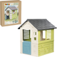 Domek Smoby Toys Life Tęczowy z okiennicami 110x98x127 cm (7600810737) (3032168107373) - obraz 1
