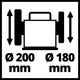 Szlifierka stołowa Einhell TC-WG 200 (4418008) - obraz 10