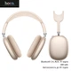 Беспроводные наушники Hoco W65 (Bluetooth 5.4, AUX, TF-карта, 400 мАч, автономность до 45 часов) - Золотой - изображение 1